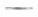 Пинцет анатомический, прямой, средний, длина 14,5 см